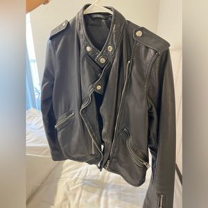 All Saints leather jacket
